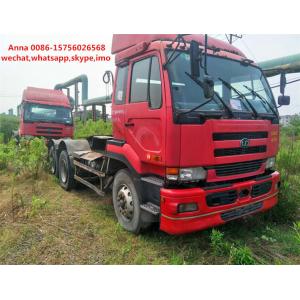 China 25 40 Ton Nissan Tractor Head Trailer Prime Mover Manual Transmission supplier