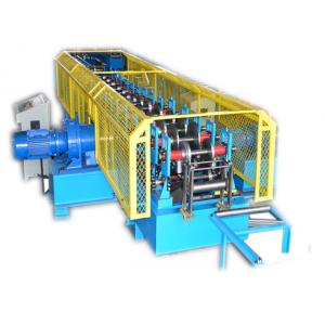 China Steel Ladder Cable Tray Making Machine With Hydraulic Cutting Touch Screen supplier