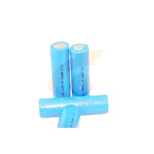 China 3.7V ICR14500 Lithium ion Cylindrical Battery Of 600mAh With PCB wholesale