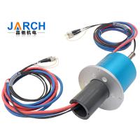China 150RPM 2 Channels 2 Circuits 10A Fiber Optical Slip Ring on sale