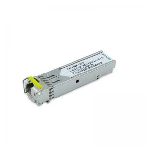 Cisco Compatible 1.25GBASE BiDi SFP LC Connector Single Mode 20km 1550nm TX / 1310nm RX 1 G SFP