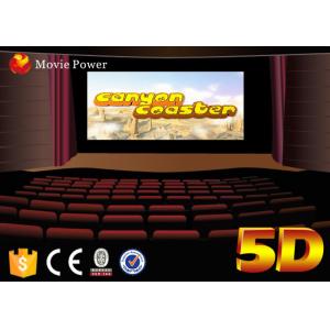 Multi - Directional Movements 5d Movie Theater System High Technology For Museum
