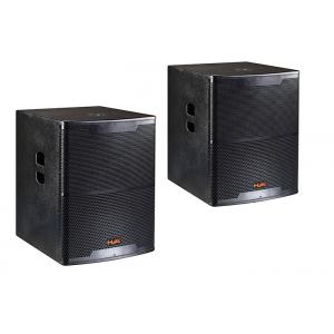 China 600W Black Pro Subwoofer Pa Sound System Speaker For Music Events supplier