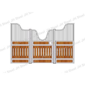 Wooden Horse Stall Panels Sliding Door Equestrian Horse Stable CE IOS Listed