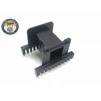China High Frequency Transformer Bobbin Customized Black Plastic Composition With Pins EE55 on sale