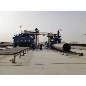 China ODM Electric Roller Conveyor Shot Blasting Machine For Steel Structure wholesale
