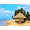 China Beautiful Bali style Cyclone proof Moistureproof Prefab house Home Beach wooden Bungalows in Maldives wholesale