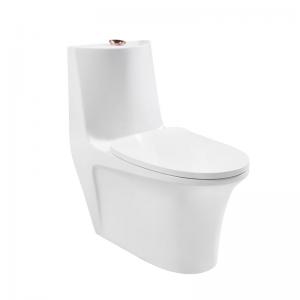 0.85GPF Elongated One Piece Toilets Seat Included Single Flush