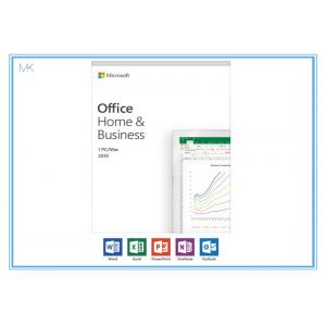 Intel Processor Microsoft Office Home And Business 2019 Online Activation Key Card