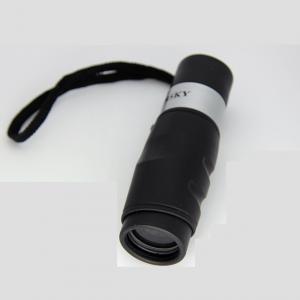China Adjustable Black High Magnification Monocular / 8X20 Monocular Mini Telescope supplier