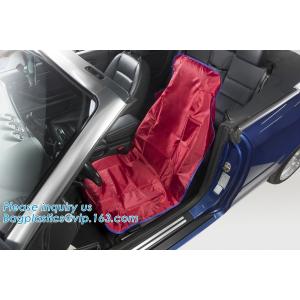 Indoor Reusable Nylon Car Chair Seats Cushion Cover, Car Steering Wheel Covers, Waterproof Car Dust Cover