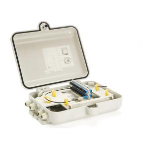 IP55 Outdoor FTTH Distribution Box / 24 Core Fiber Optic Cabinet
