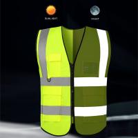 China ODM Reflective Safety Vests Washable High Visibility Safety Vest on sale