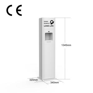 Automatic Hygiene Hands Free Motion Sensor Sanitizer Dispenser Stations Support DC And Battery