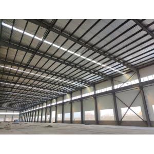 China Industrial Portal Riged Frame Structural Steel Workshop Building Fabricaion And Construction supplier