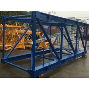 China Epoxy Painting 6000mm Tower Crane Mast Section with High Precision Processing supplier