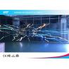 P7.81mm Transparent Led Mesh Curtain , Led Video Wall Display Screen High