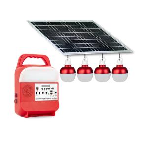 Outdoor Portable Solar Power Station Power Bank Station Rechargeable Camping Solar Flash Light