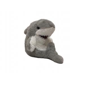 China Shark Shaped Recording Repeating Plush Toy 18 Cm supplier