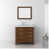 China Home Furniture Vanity MDF Hotel Bathroom Mirror Cabinet with Basin wholesale