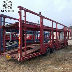 6-Position Vehicle Transporter with BPW Axles, Used Car Carrier Trailer For Sale