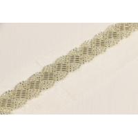 China Sequin Beaded Bridal Trim By The Yard Unstretched For Multiapplication on sale