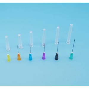 Out Diameter 1.1mm 19G Disposable Hypodermic Syringes Cream Color