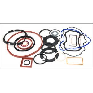 Soft Custom Silicone Parts , Industrial Molded Mechanical Silicone O Ring Flat Gaskets