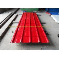 China Sound Insulation Corrugated Metal Roofing Colour Coated Steel Roofing Sheets on sale