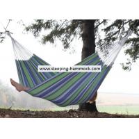 China Luxury Family Soft Fabric Cotton Brazilian Style Double Hammock With Stand 260 X 190 Cm on sale