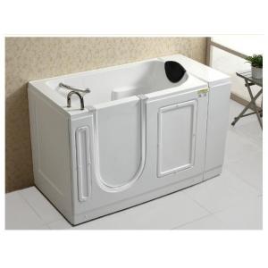 China Acrylic White Walk In Bath And Shower / Jacuzzi Walk In Tub Size 1290*765*1015mm supplier