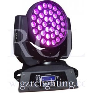 36x18w RGBWA+UV 6IN1 LED moving head wash stage light
