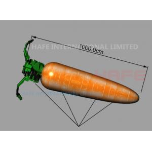 China Vegetables Carrot Peach Corn Helium Balloon Lights With LED Lights Inside supplier