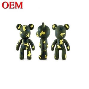 3D PVC Character Cartoon Figure Keychain Custom Design Plastic Figurine  Keychain Toy