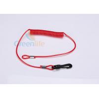 China Key Floating Jet Ski Safety Lanyard Kill Cord Tether Long Tail On Two Sides on sale