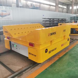 China Electric Rail Transfer Cart Battery Powered Heavy Duty Material Handling Carts supplier