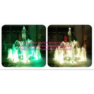 China Portable Garden Decoration Dancing Water Fountain Stainless Steel Piping supplier