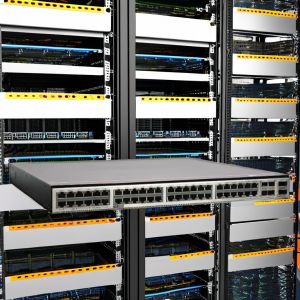 Vitesse 48*10GE SFP 6*100GE QSFP28 CE6857F-48S6CQ-F Commutateur réseau pour les réseaux personnalisables de 10/100/1000Mbps