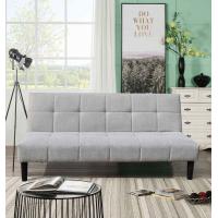China Grey Foldable Sofa Bed, Small Lounger Sofa Loveseat with Armrests for Compact Living Spaces on sale