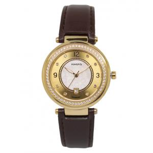 Fashion Watches For Girls With Diamonds , Fashionable Watches For  Ladies,  OEM Leather Strap  Watch