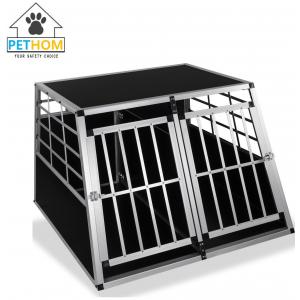 XXL Dog Cage Transport Partition Box Crate Dog Carrier 2 Door Puppy Training ZX104A2