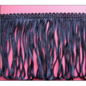 Fashionable high quality rayon chainette fringes for dress clothes
