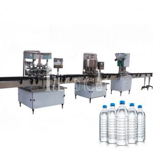 China 2000BPH Automatic 2L Pure Water Bottling Machine , Bottle Rinser Filler Capper supplier