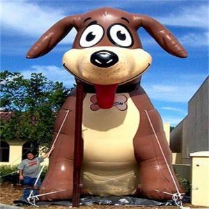 China Lovely Inflatable Dog Inflatable Animal Model For Outdoor  2 Years Warranty supplier