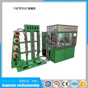 China Automatic Copper Wire Braiding Welding Cutting Machine Metallic Line Welding Wire Machines supplier