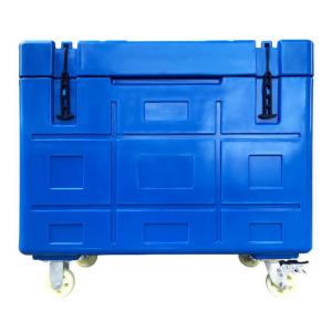 China 大容量320L冷蔵庫 凍結魚用の大きな車輪 wholesale