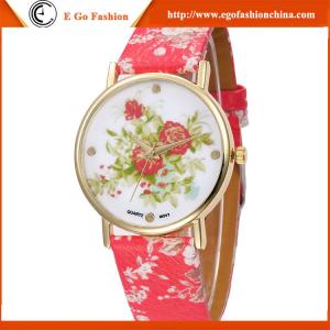 GV13 Geneva Watch Chinese Style PU Leather Watch Casual Watches for Woman Female Watches