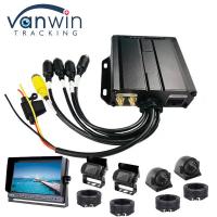 China 4 Channel DVR SD Digital Video Recorder GPS Tracking Devices for automobiles on sale