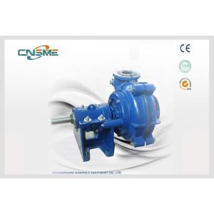 China Rubber Lined 100D Heavy Duty Slurry Pump For Phosphoric Acid Sludge supplier