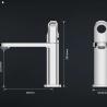 China Push Activated Bathroom Basin Faucet With Innovative Design And Luxury wholesale